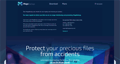 Desktop Screenshot of megabackup.com